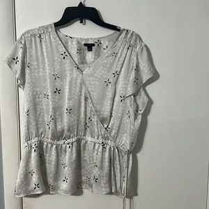 Anne Taylor satin blouse